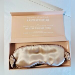Slip Silk Sleep Mask in Soft Rose Gold